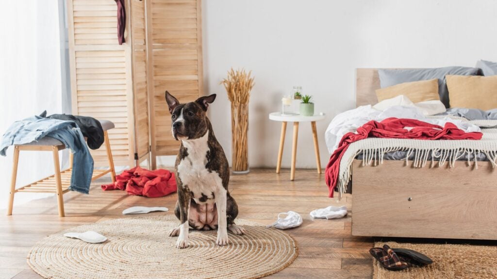 Abitua il tuo cane a stare solo in casa